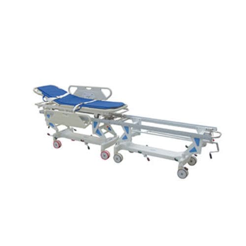 转运担架车 - Tianjin Kangli Medical Instrument - 气动 / 可调高度