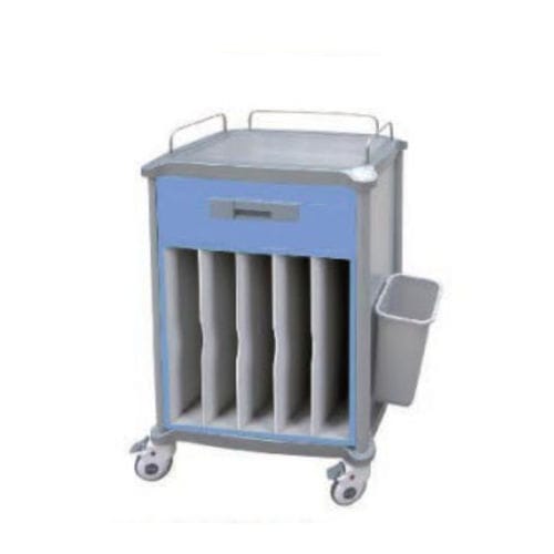 医用推车 - B 10 - Tianjin Kangli Medical Instrument - 用于病历 / 存储 / 不锈钢