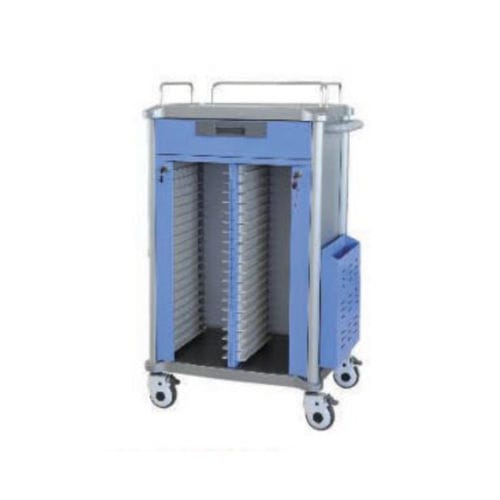 病历推车 - Tianjin Kangli Medical Instrument - 存储 / 不锈钢 / 铝制