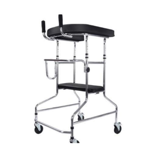 4轮助行器 - Tianjin Kangli Medical Instrument - 可调高度 / 带座椅