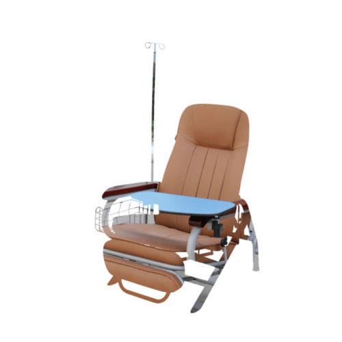 手动采血床 - E 2  - Tianjin Kangli Medical Instrument - 3分区式 / 带脚托 / 高度固定