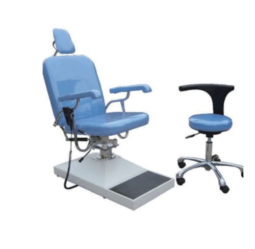 耳鼻喉检查椅 - A-114 - Tianjin Kangli Medical Instrument - 电动 / 可调高度 / 2分区式
