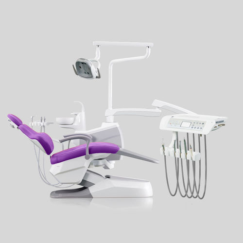 带电动椅牙科治疗设备 - A5 - FOSHAN ESAY MEDICAL TECHNOLOGY CO.,LTD - 具有活动头枕 / 带卫生系统 / 带器械架