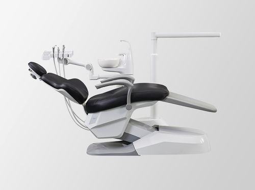 带电动椅牙科治疗设备 - A6 - FOSHAN ESAY MEDICAL TECHNOLOGY CO.,LTD - 具有活动头枕 / 带卫生系统 / 带器械架