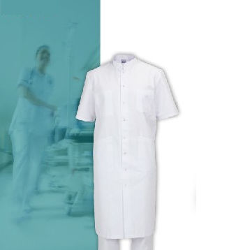 男式医用防护服 - CORFOU - FIL'MED - 棉棉质 / 聚酯材质 / 白色