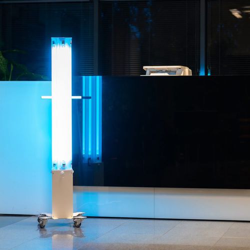 紫外线消毒机器人 - CoBOT-Lite - Wolf-e Robotics - 移动式 / 自动化 / 电池动力