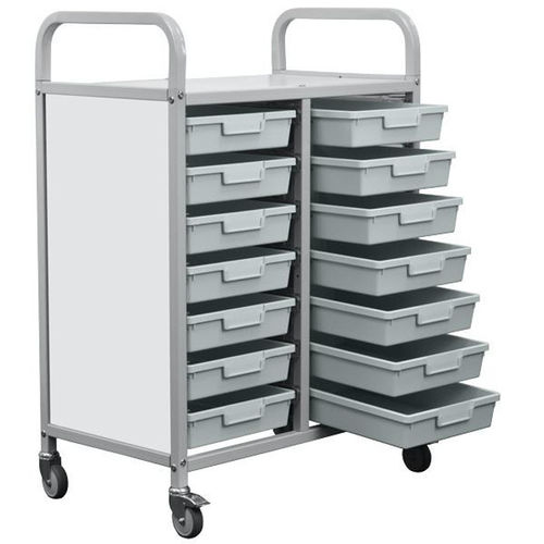 医院用推车 - HI-MK8AB-2S - Handle-iT - 存储 / 带托盘 / 模块化