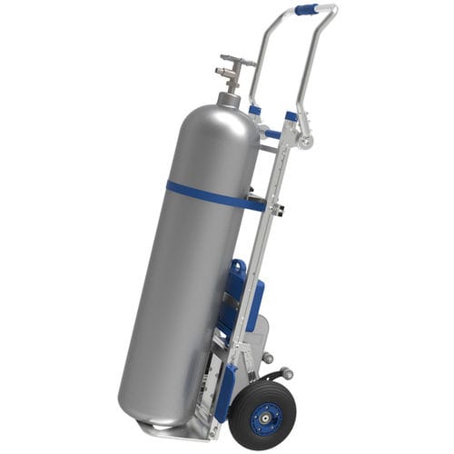 医院用推车 - HI-XS2-200G-GB-PU - Handle-iT - 气瓶 / 运输 / 1 瓶