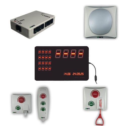 浴室护士呼叫系统 - dwc elektronik - 区域 / 用于床 / 手提式