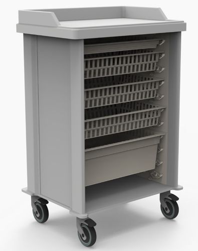 急救推车 - AVIOR GMBH - 麻醉 / 用于无菌物品 / 医院用