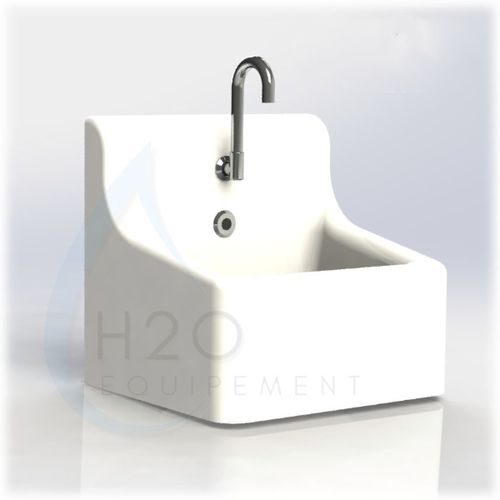 单人洗手系统 - MINI HAND ONE - H2O Equipement - 紧凑型 / 壁挂 / 医用