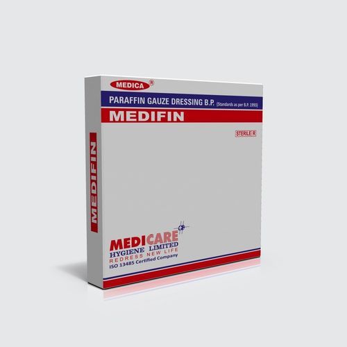 薄纱伤口敷布 - Medifin - Medicare Hygiene Ltd., - 非粘性 / 无菌 / 呼吸