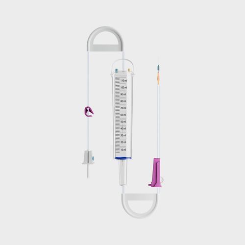 输血器 - Volumec  - Medicare Hygiene Ltd., - 聚氯乙烯 / 带滴水室