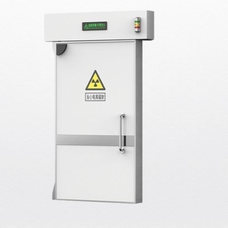 屏蔽门 - Neutron - Shandong Hongxinyu Medical Technology Co., Ltd. - 用于回旋加速器 / 平开 / 衬铅