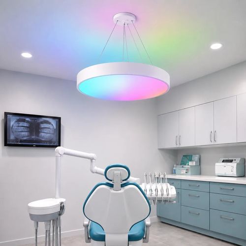 悬吊照明 - Aura Disc RGB - EVO-MED (marque EVO-LIGHT) - 牙科诊所 / LED / 多功能