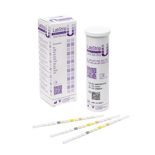 肝脏疾病试剂带 - LabStrip U12 mALB - 77 Elektronika - 糖尿病 / 多参数 / 微量白蛋白