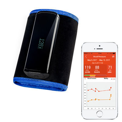 自动电子血压计 - UA-1200BLE - A&D Company, Limited/爱安德 - 无线网络型 / 成人袖套式 / 智能