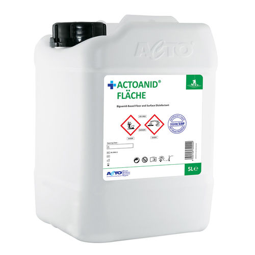 医疗器械抗菌剂 - ACTOANID® Fläche - Acto   - 液体 / 5000毫升 / 1000毫升