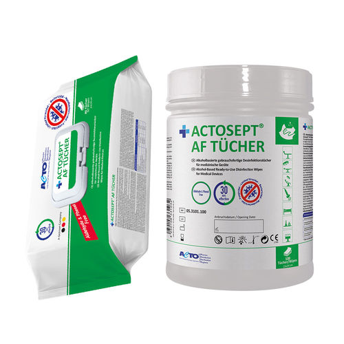 地板和表面清洁湿巾 - ACTOSEPT® AF Tücher - Acto   - 100个 / 80个