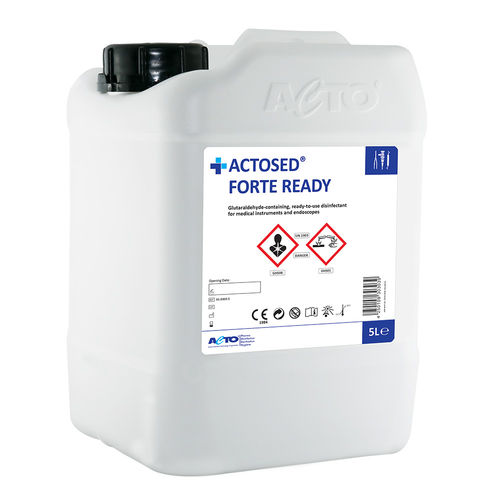 手术器械抗菌剂 - ACTOSED® Forte Ready - Acto   - 内窥镜 / 液体 / 5000毫升