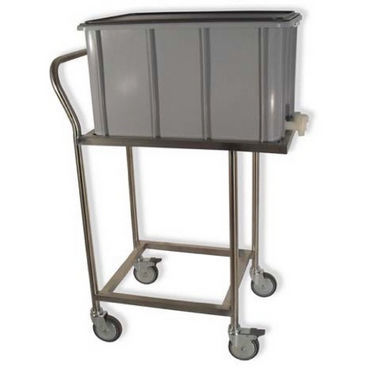 医用推车 - Agencinox - 用于无菌物品 / 运输 / 不锈钢