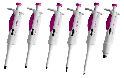 机械微量移液器 - pipet4u® Performance - AHN Biotechnologie   - 单管道 / 加压加热