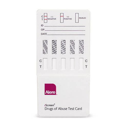 药物检出快速诊断检测 - Alere iSCREEN® - Abbott/雅培诊断 - 多种药物 / 尿液 / 嵌入式
