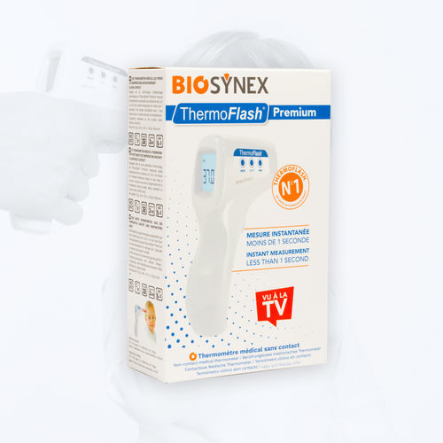 临床体温计 - Thermoflash - BIOSYNEX - 医用 / 红外线 / 袖珍型