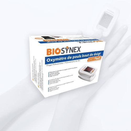 数字脉搏血氧仪 - Oxy Flash - BIOSYNEX - 医用 / 白色