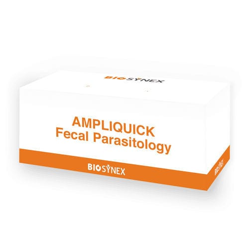 寄生虫快速诊断检测 - AMPLIQUICK® - BIOSYNEX - 传染病 / 粪便 / 自动化
