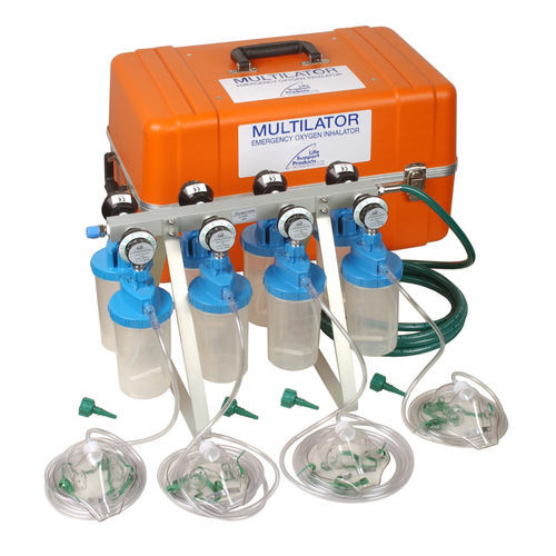 手持式氧疗系统 - Multilator™ - Allied Healthcare Products - 带有氧气面罩