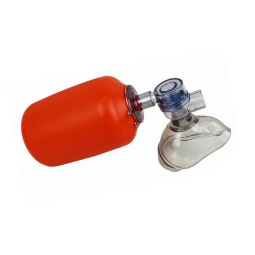 硅胶人工复苏器 - L238 series - Allied Healthcare Products - 带PEEP阀 / 重复使用型 / 带面具