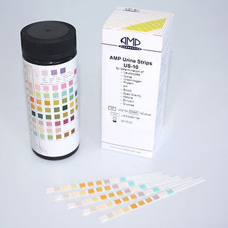 尿液分析试剂带 - AMEDA Labordiagnostik   - pH值 / 葡萄糖 / 蛋白质