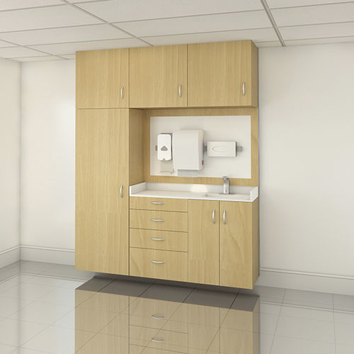 医疗设施加强壁 - NuLook Casework - Amico - 预制