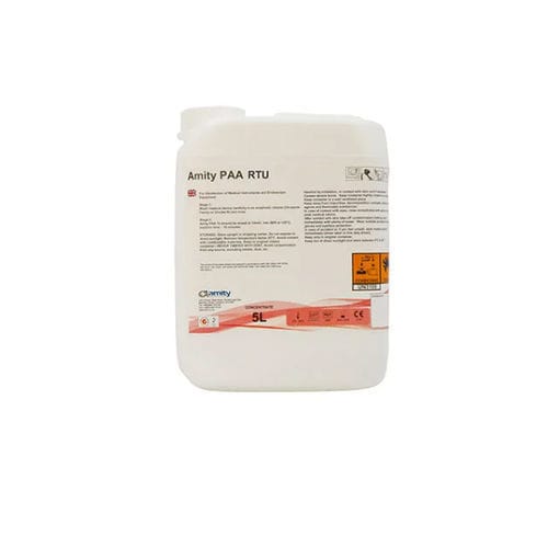手术器械抗菌剂 - PAA RTU - Amity International - 内窥镜 / 液体 / 5000毫升