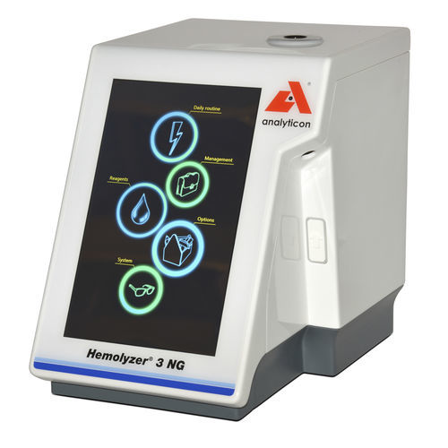 自动血细胞分析仪 - Hemolyzer 3 NG - Analyticon Biotechnologies GmbH - 用于医院 / 台式 / 22 参数式