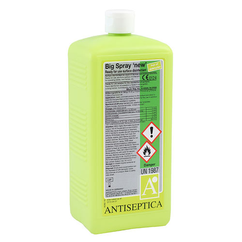地板和表面抗菌剂 - BIG SPRAY - ANTISEPTICA - 液体 / 1000毫升