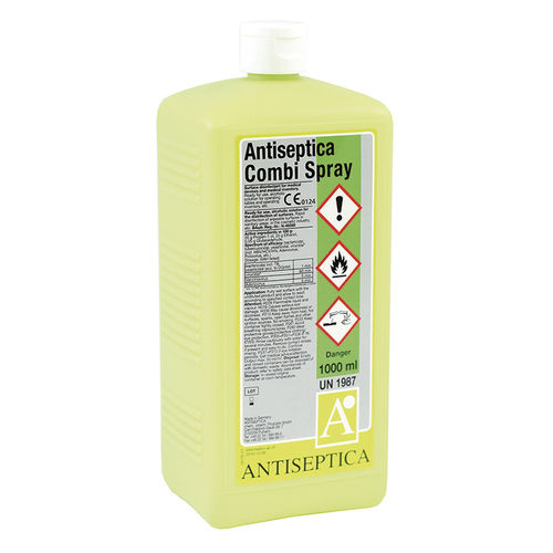 地板和表面抗菌剂 - COMBI SPRAY - ANTISEPTICA - 液体 / 1000毫升 / 醇基