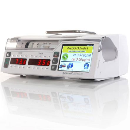 单通道注射器泵 - Syramed®µSP6000  - Arcomed AG Medical Systems - PCA