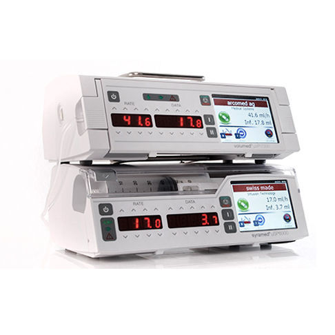 麻醉注射器泵 - Syramed®µSP6000 Chroma - Arcomed AG Medical Systems - 单通道 / PCA / tCI