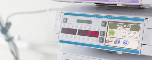 单通道输液泵 - Syramed®µSP6000 Chroma - Arcomed AG Medical Systems - PCA / 容积式 / 多功能