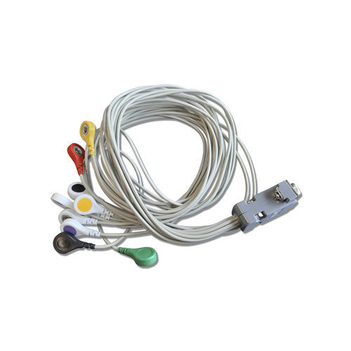 动态心电图仪心电图电缆 - KRH-712-10 - ASPEL  - 10线