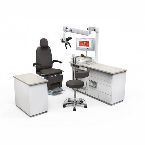 耳鼻喉工作站 - S 61 CORIAN - ATMOS MedizinTechnik/德艾莫斯 - 带椅子 / 带搁板 / 紧凑型