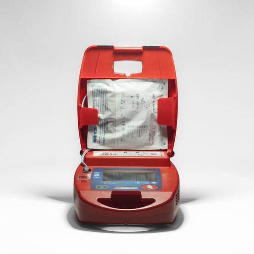 半自动体外除颤器 - GEO SAVER P - A.M.I. ITALIA - USB / 带ECG监护仪 / 双相