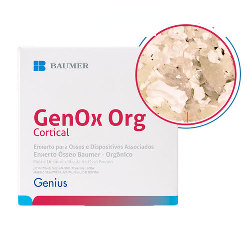 异种移植人工骨材料 - GenOx Org - BAUMER  - 牙科手术 / 颌面外科术 / 颗粒