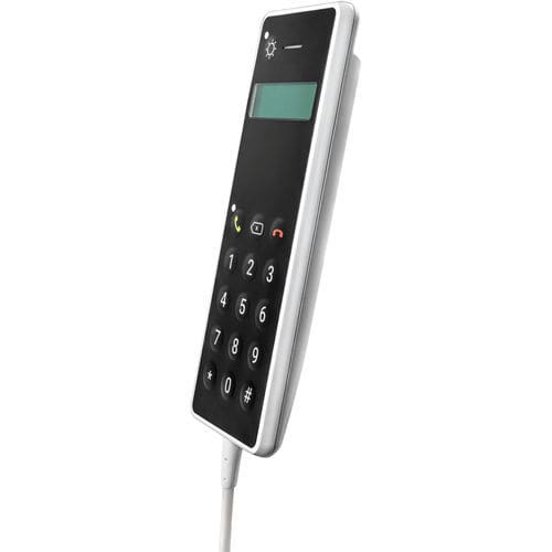 床头柜医疗电话机听筒 - Phone 7 - ConnectedCare GmbH - 卫生键盘