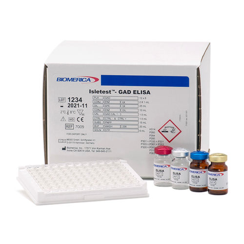 谷氨酸脱羧酶快速诊断套装 - Isletest™ - BIOMERICA  - 糖尿病 / 血清 / ELISA