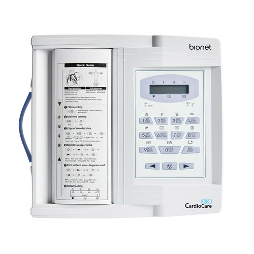 静息心电图仪 - CardioCare 2000 - Bionet   - 12通道 / 数字 / 带打印机