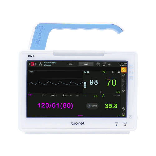 便携式病人监护仪 - BM1 - Bionet   - 紧凑型 / 床头柜 / ECG