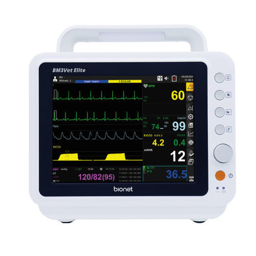 便携式多参数监护仪 - BM3VET Elite - Bionet   - 紧凑型 / 床头柜 / ECG